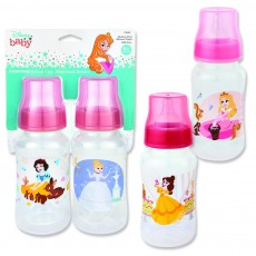 Disney Priness 2pk Wide Neck Bottles
