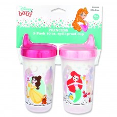 Disney Princess 2 Pack 10oz Spill Proof Cup