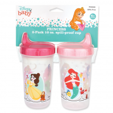 Disney Princess 2 Pack 10oz Spill Proof Cup