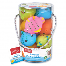 Playtex Baby 10 Pack Squeeze Fish Squirter