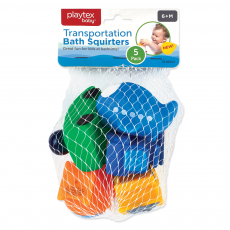 Playtex Baby 5 Pack Squeeze Transportation Squirter