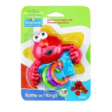 Sesame Street Rattle