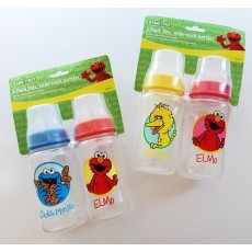 Sesame Street 2-Pack 11oz. Wide-Neck Bottles