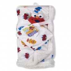 Sesame Street Elmo 2 Pack Blanket and Blankie Set