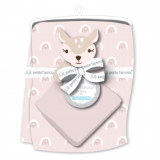 Soft Plush Blanket & Blankie Pal Set