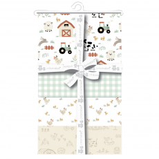 4 Pack Receiving Blankets