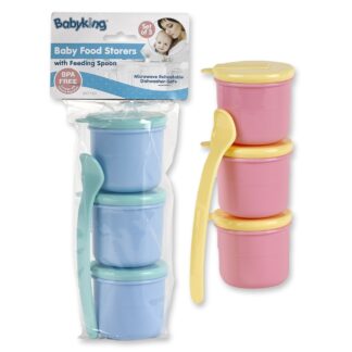 3 Storage Containers with Spoon-0