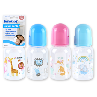 5 oz. Printed Nurser Bottle BPA Free-0