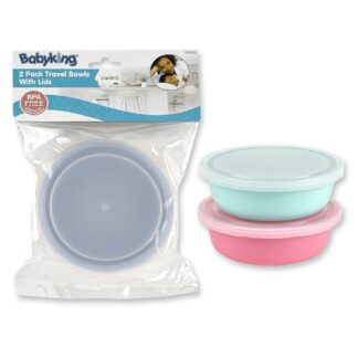 3 Pack Travel Bowls with Lids-0