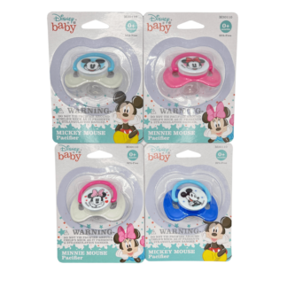 Mickey / Minnie Silicone Pacifier -0