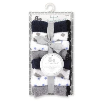 6 Pack Deluxe Baby Washcloths-0