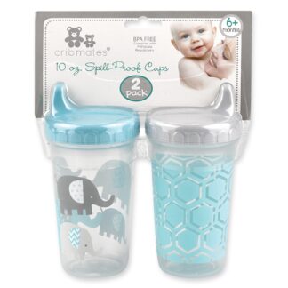 2 Pack 10oz. Spill-Proof Cups-0