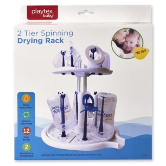 2 Tier Spinning Drying Rack-0