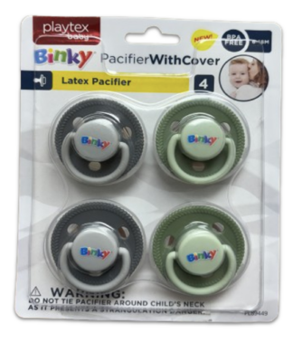 4pk Latex Pacifier 0-6mo-0