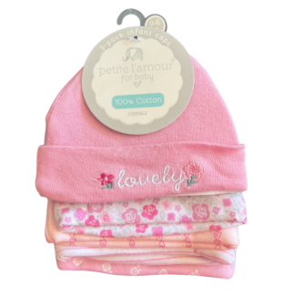 5-pack Infant Caps-0