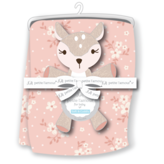 Soft Plush Blanket & Blankie Pal Set-0