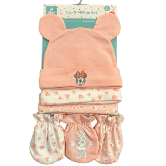 Minnie Cap & Mitten Set-0