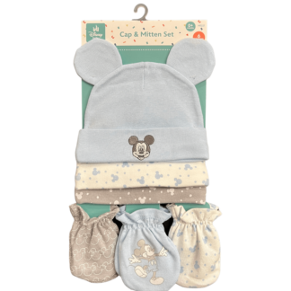 Mickey Cap & Mitten Set-0