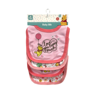 Pooh 4pk Baby Bib-0