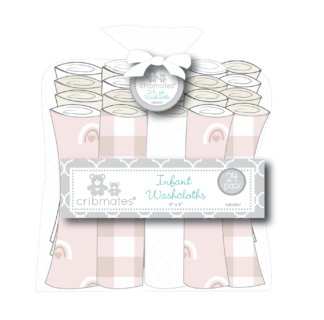 24 Pk Baby Washcloths-0