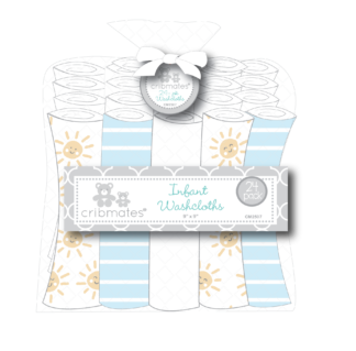 24 Pk Baby Washcloths-0