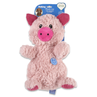 Plush Toy w/ Squeaker and Crinkle