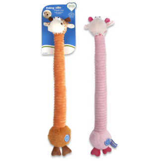 Plush Toy W/ Squeaker and Crinkle