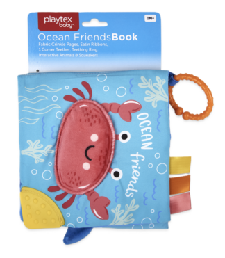 Ocean Friends Book - Large Teething Book