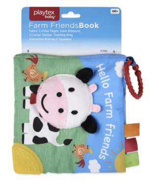 Farm Friends - Large Teething Book