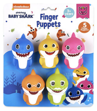 5pk Finger Puppets
