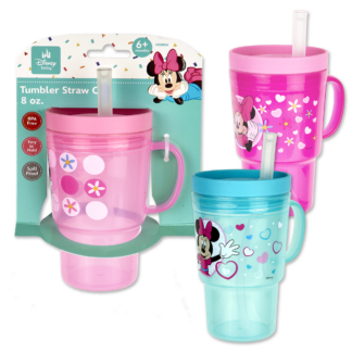 8 oz. Tumbler Straw Cup - Minnie