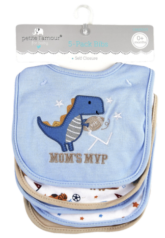 5pk Bib Set